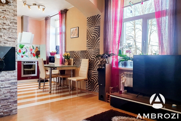 Provisional 3-room apartment with a rhombus. Вблизи центра города Йыхви, Rahu 12