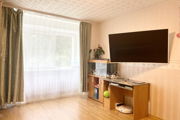 Near the city beach, clean 2-room apartment in Sillamäe, J.Gagarini 17