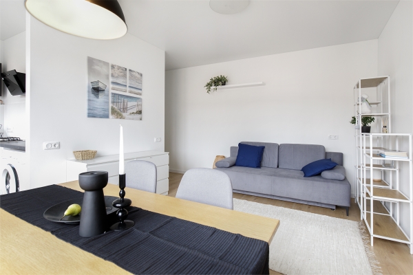 Great location! With a new, modern renovation! Harmony of color and taste. Comfortable, bright 2-room apartment, Uus 2a