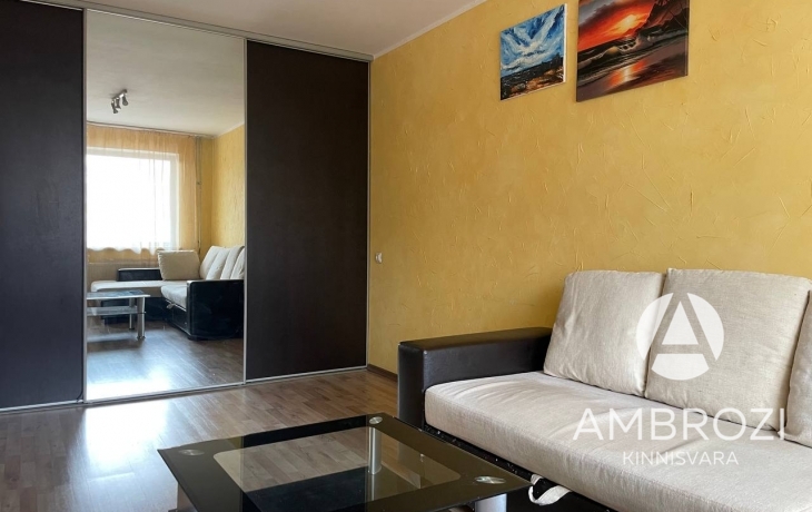 В тихом и зелёном районе Мустамяэ, сдаётся в аренду светлая и уютная 2-х комнатная квартира, Sõpruse pst 192
